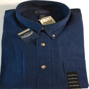 Blue Cambridge Classic Long Sleeve Men Shirt M